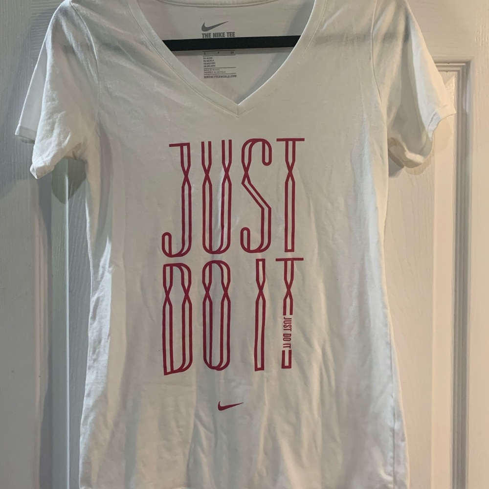 Nike v neck top